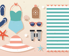 Free Vector Summer Beach