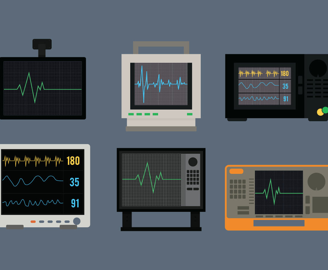 Heart Monitor Vector