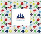 Free Wall Climbing Vector Background