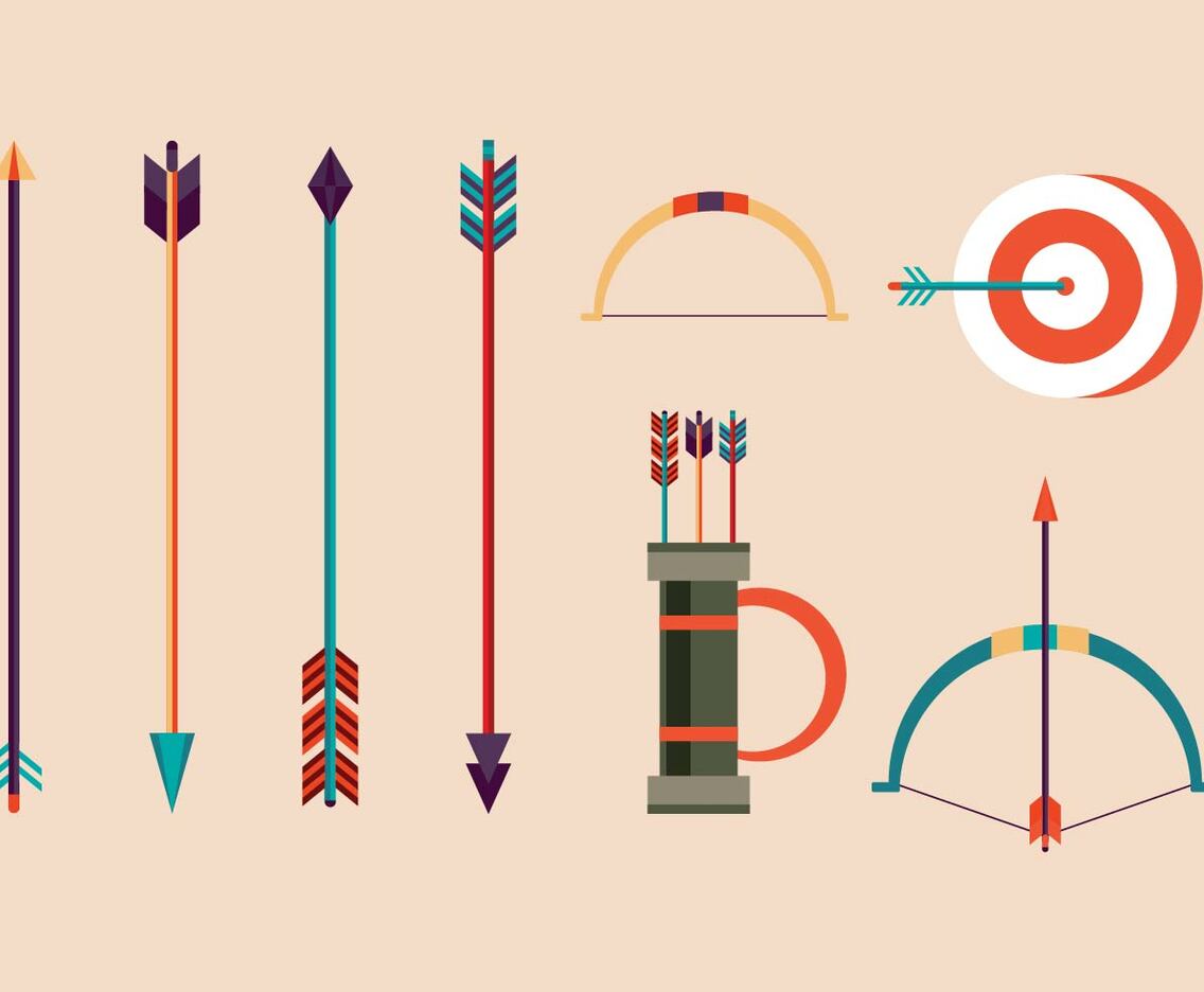 Free Archery Vector Illustrations