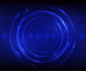 Heart Monitor Free Vector Background