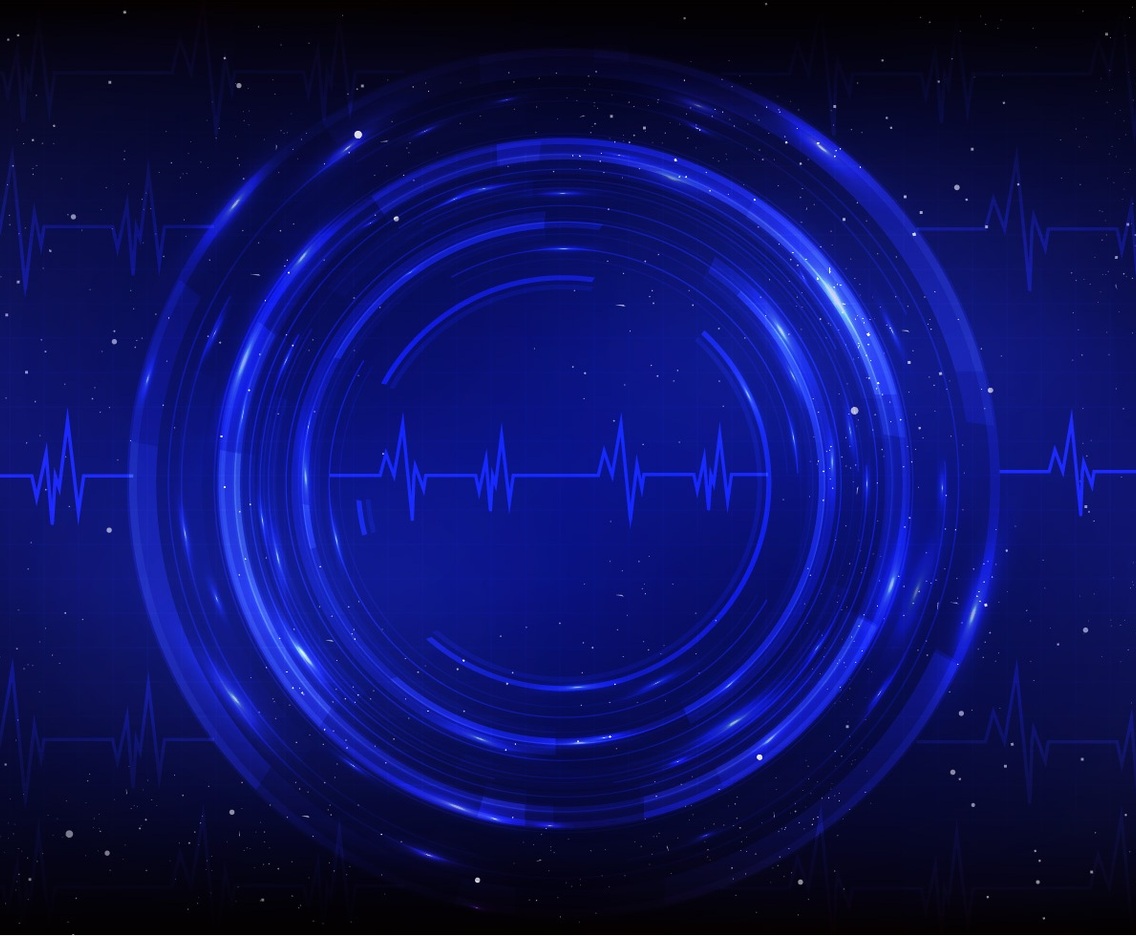Heart Monitor Free Vector Background