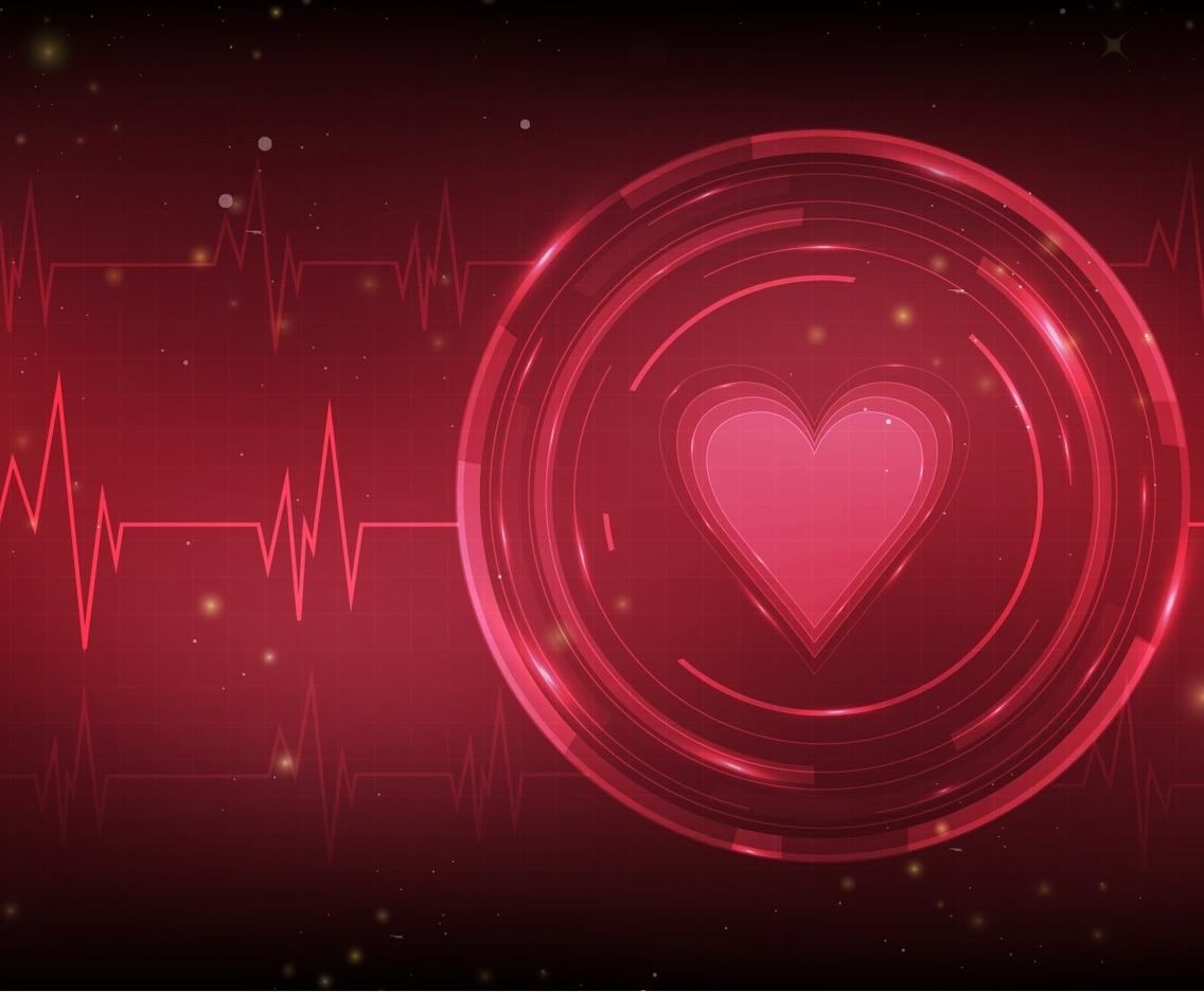 Heart Monitor Free Vector Background