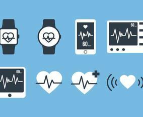 Free Heart Monitor Vector
