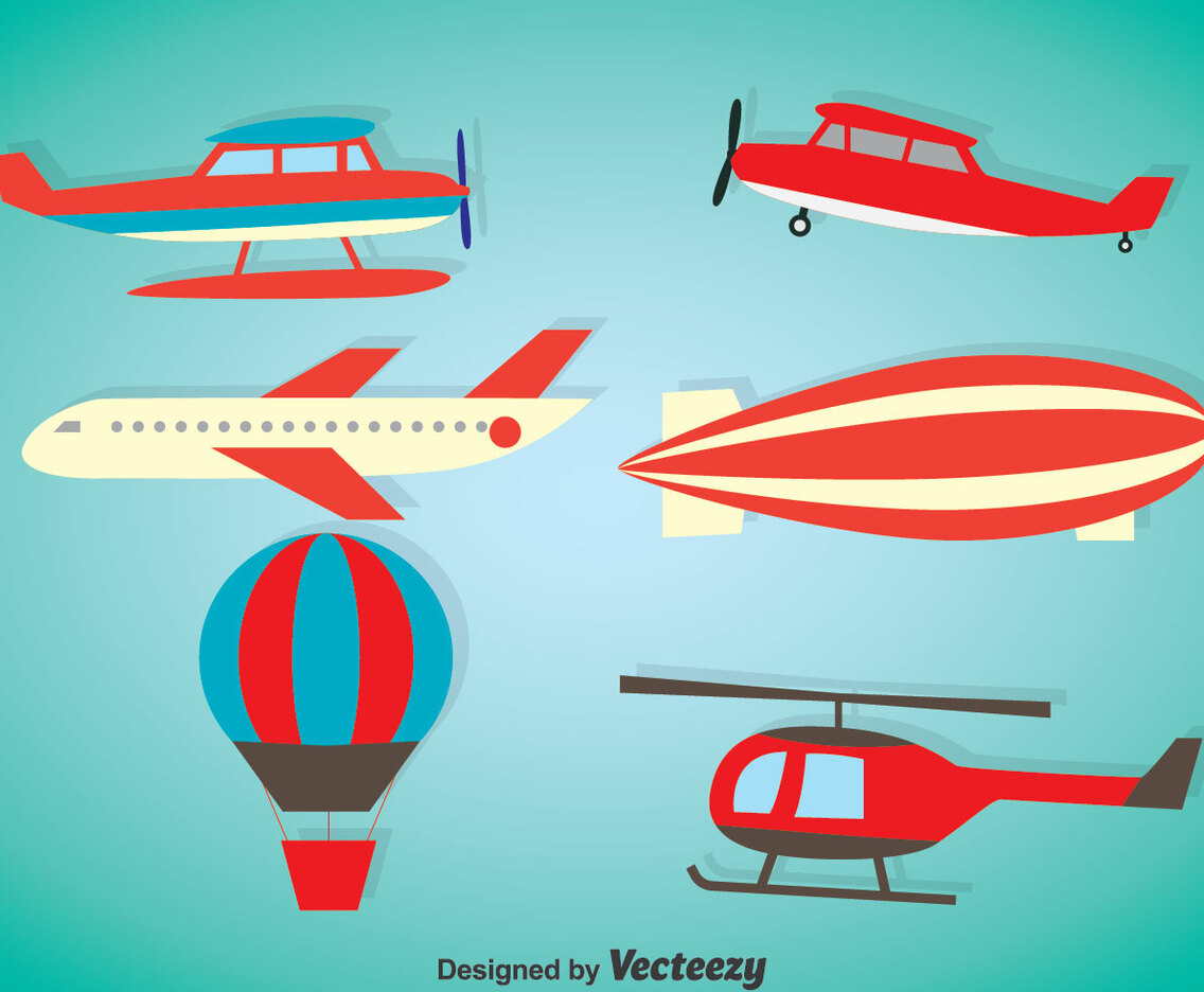 Air Plane Vector Sets