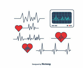 Heart Monitor Vector