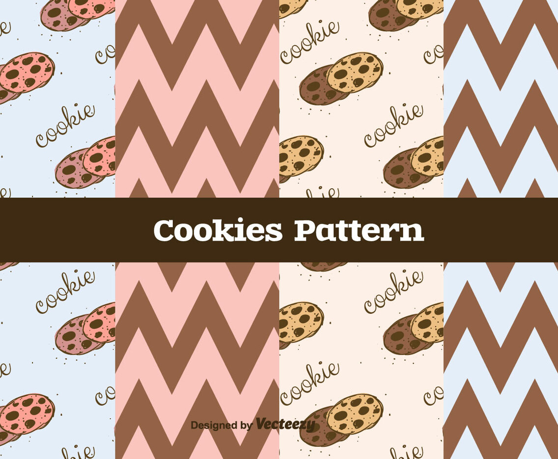 Cookies Vector Pattern