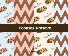 Cookies Vector Pattern