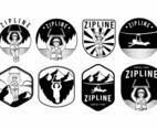 Zipline Badge Set