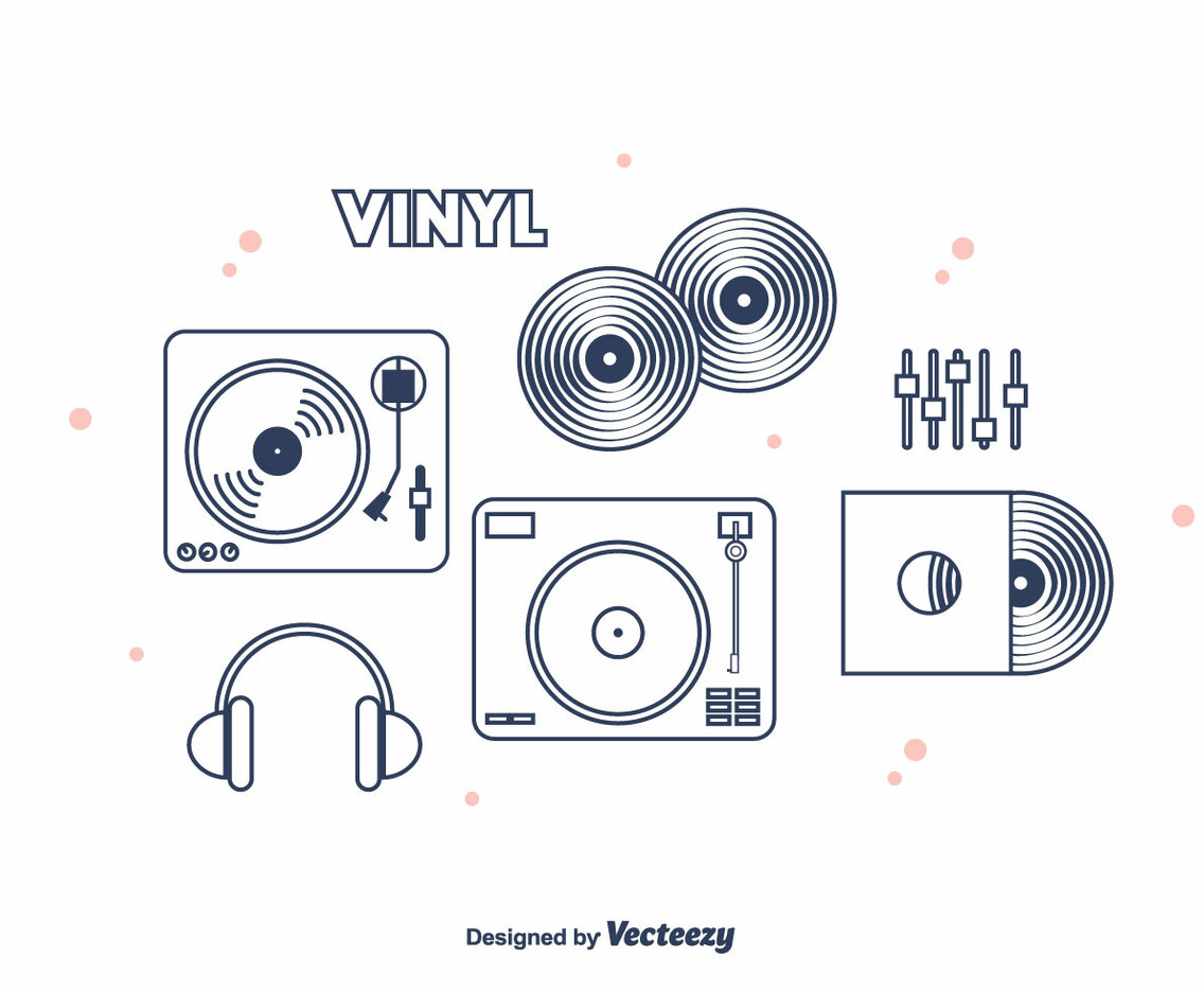 Vinyl Vector Icons