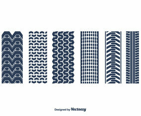 Tire Marks Vector