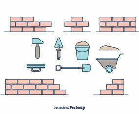 Bricklayer Vector