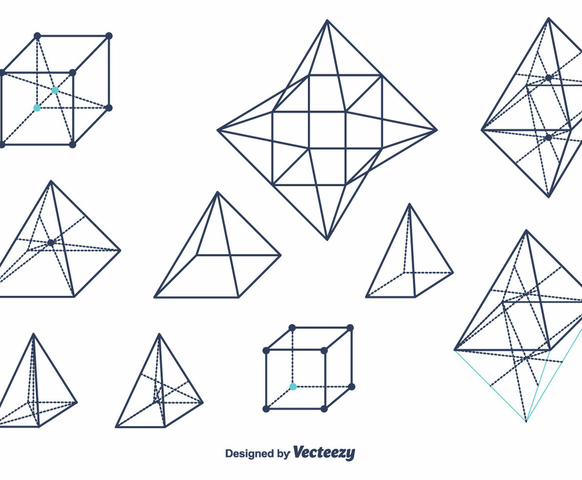 Geometrical Shapes Vector