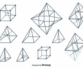 Geometrical Shapes Vector