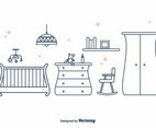 Baby Room Vector