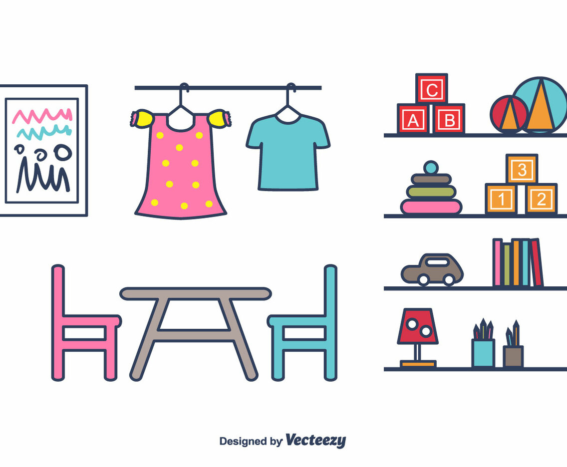 Kids Stuff  Vector