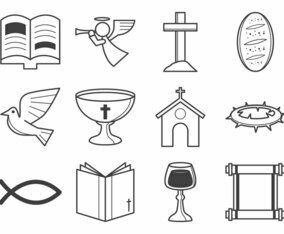 Free Christian Religion Icon Vector