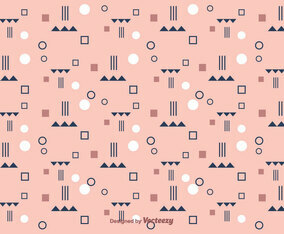 Flat Geometric Pattern
