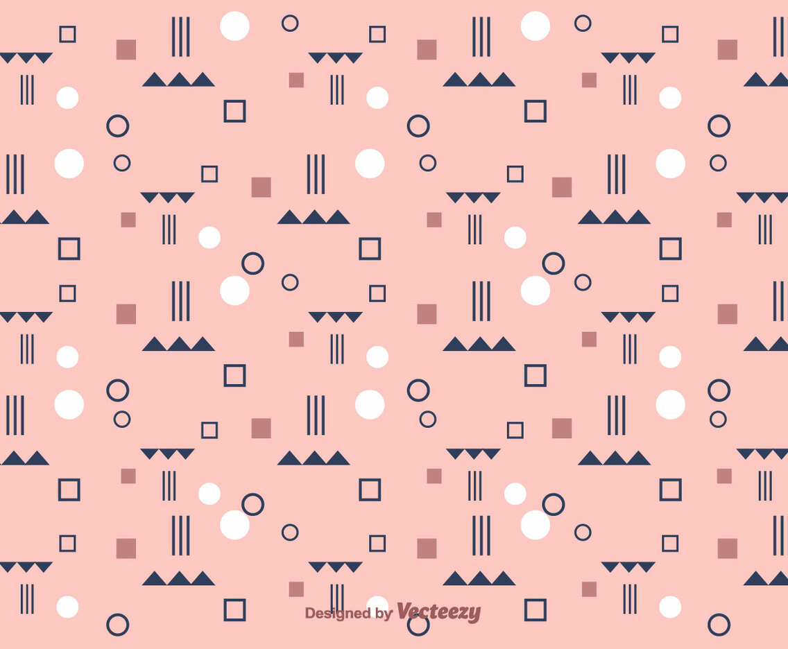 Flat Geometric Pattern