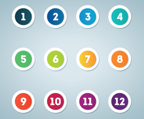 Free Bullet Points Vector