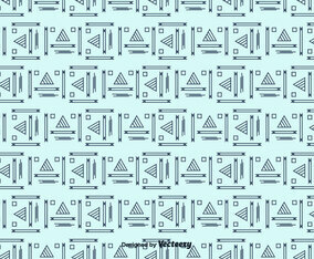 Outline Geometric Pattern