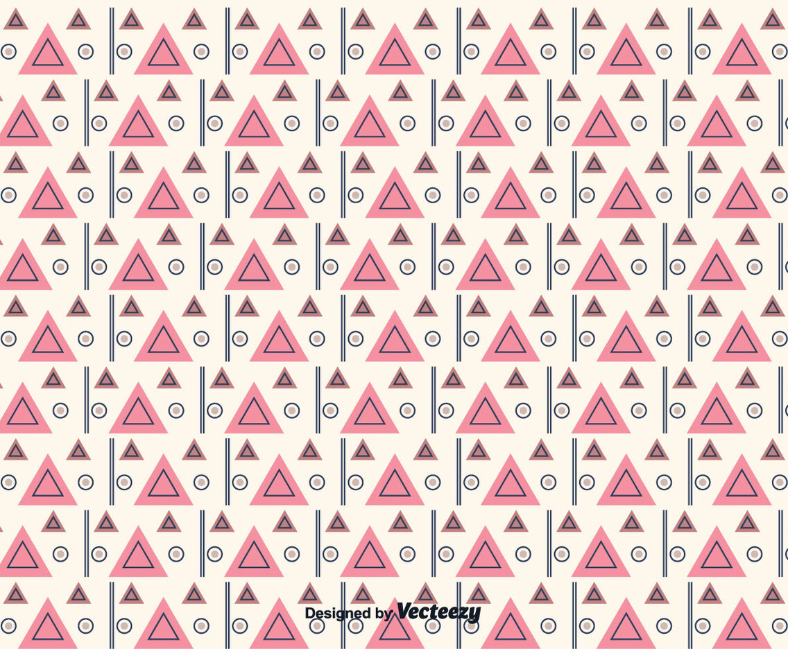 Geometric Triangular Pattern
