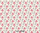 Geometric Triangular Pattern
