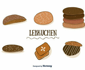 Lebkuchen Vector