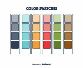Color Swatches Vector