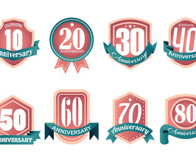 Free Aniversario Icons Vector