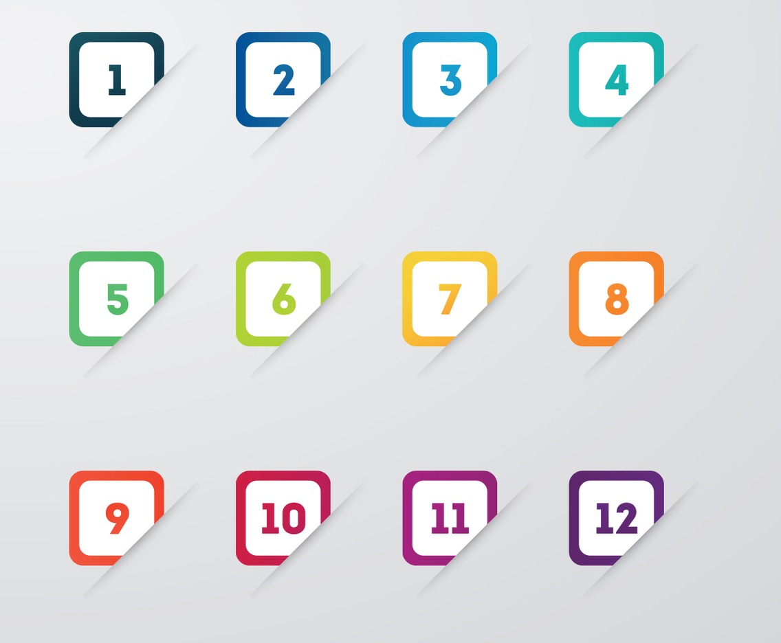 Free Bullet Points Vector