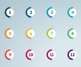 Free Bullet Points Vector