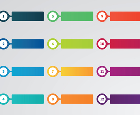 Free Bullet Points Vector