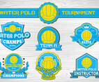 Water Polo Sport label collection