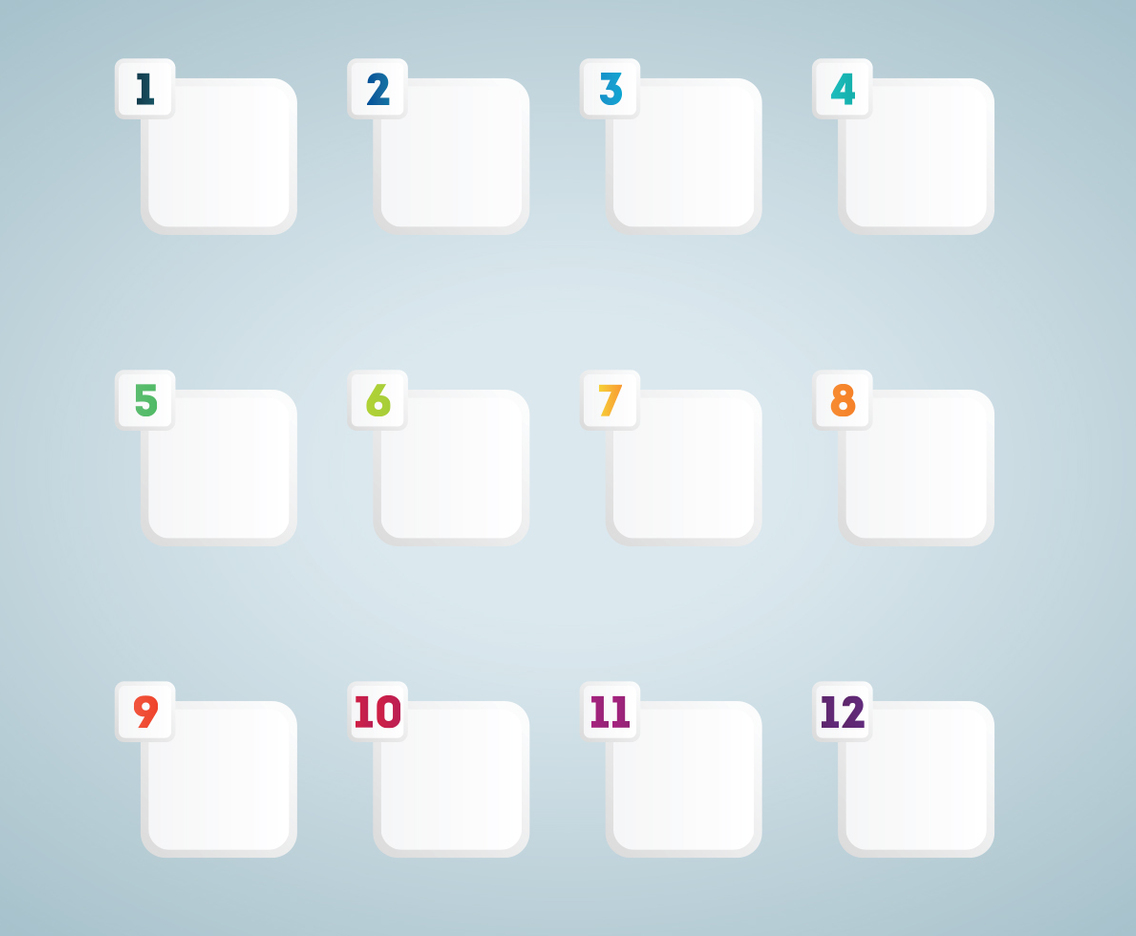 Free Bullet Points Vector