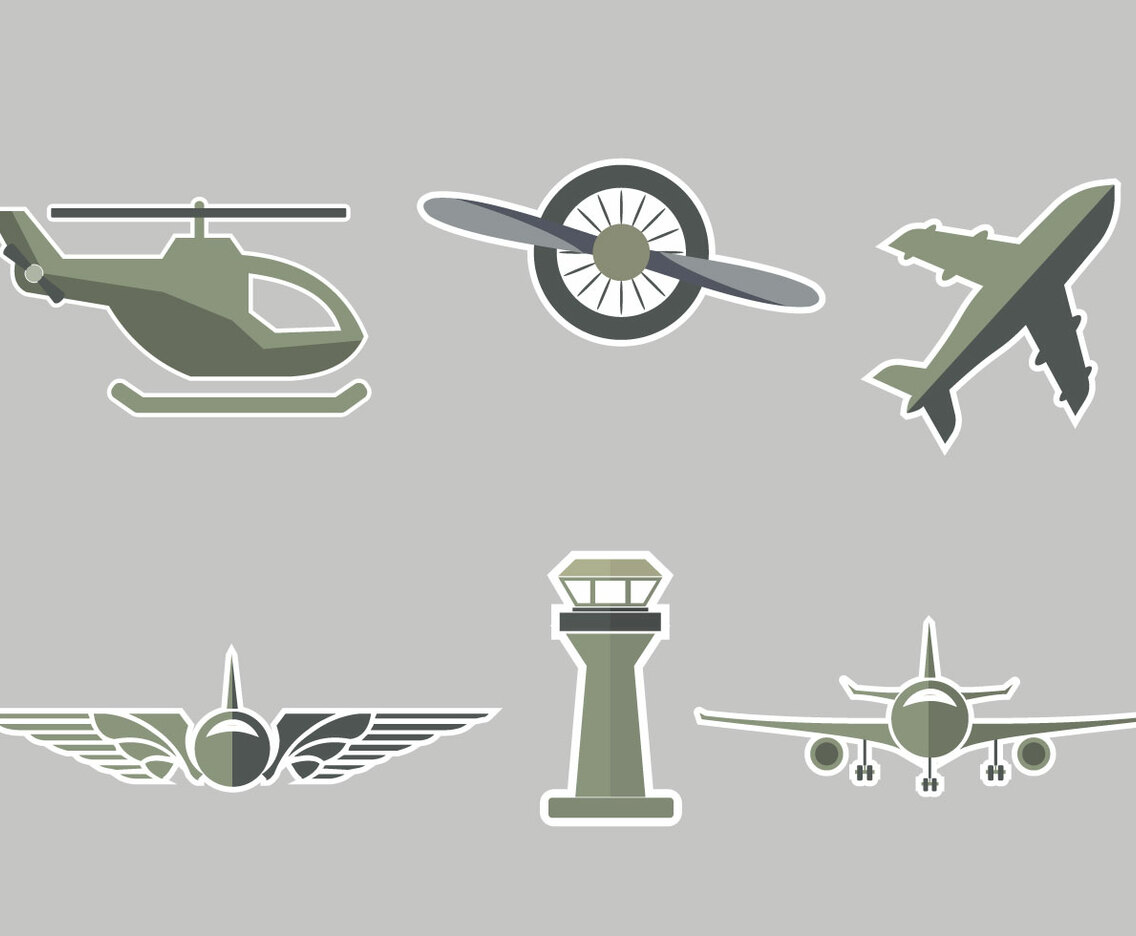 Avion Symbol Vector