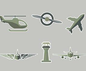 Avion Symbol Vector