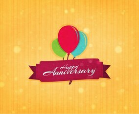 Free Vector Aniversario Background