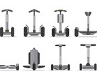 Set Of Segway Vector