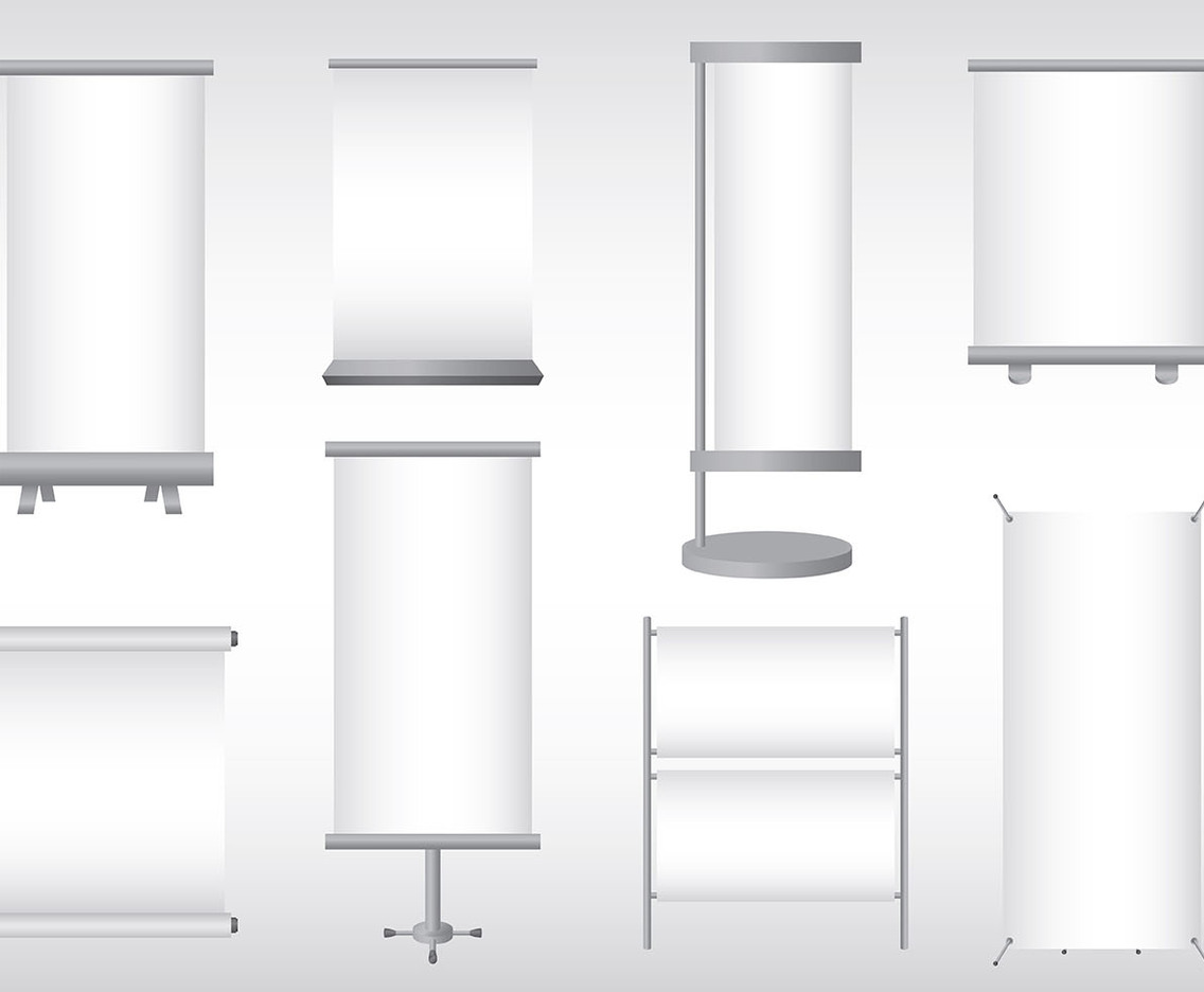 Free Kakemono Icons Vector