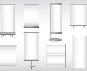 Free Kakemono Icons Vector