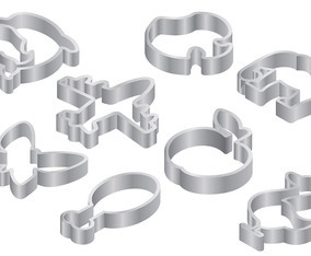 Free Cookie Cutter Icons Vector