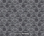 Gray Bubble Wrap Background Vector