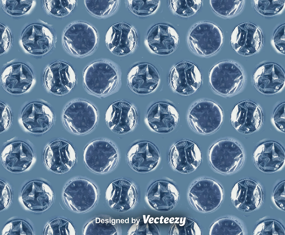 Vector Bubble Wrap Background