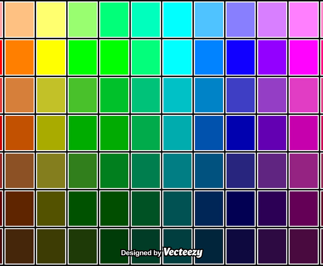 Cool Vector Color Swatches