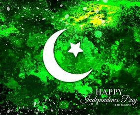 Free Vector Illustration With Pakistan Flag