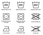 Free Washing Symbols Vector