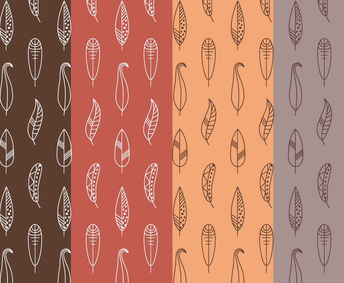 Free Feather Pattern Vector