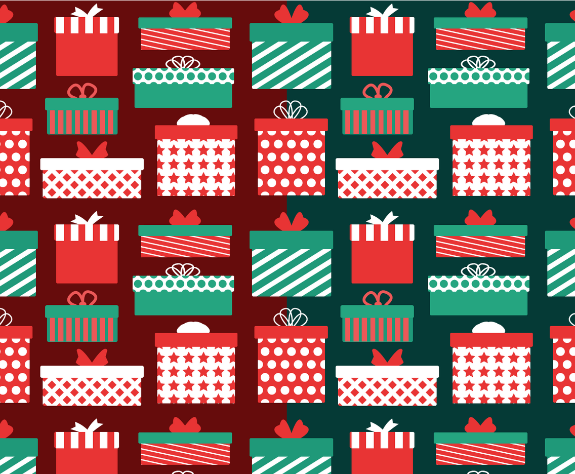 Free Gift Pattern Vector