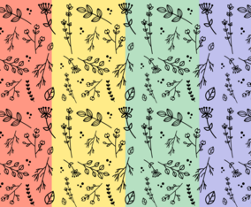 Free Floral Pattern Vector